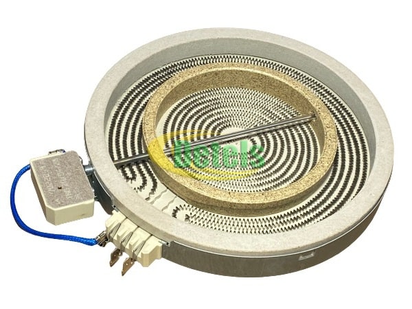 Конфорка двозонна Eika 1700/700W для склокерамічної поверхні Ariston, Hotpoint-Ariston (2012333831, C00084563)